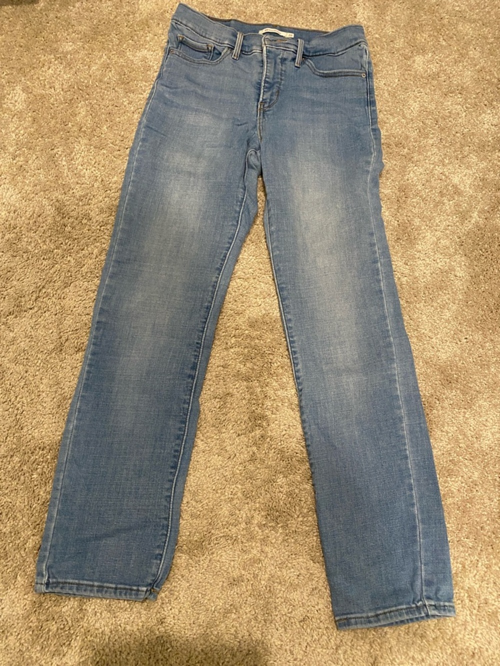 Levi’s 312 Light Blue Straight Jeans